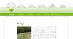 Desktop Screenshot of ferme-iseli.ch